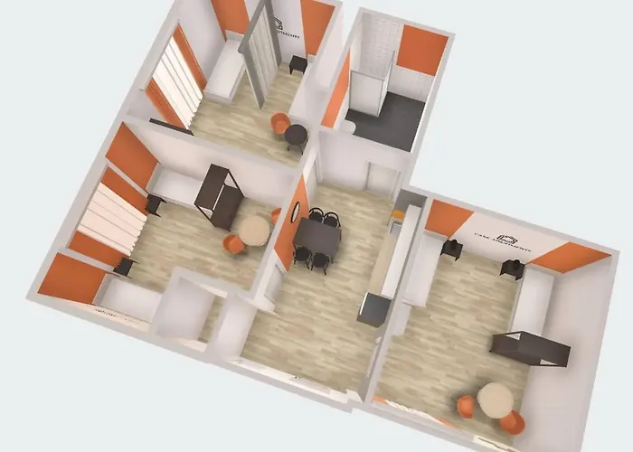 Appartement 3 Bedroom 6 P Parking & Privat-entry
